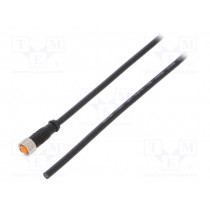 0800 03 300 2M; Connection lead; M8; PIN: 3; straight; 2m; plug; 50VAC; 4A; -25÷80°C; LUTRONIC 0800 03 300 2M; Connection lead; M8; PIN: 3; straight; 2m; plug; 50VAC; 4A; -25÷80°C; LUTRONIC