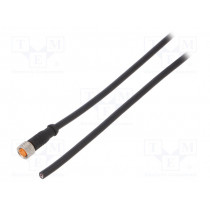 0800 04 002 5M; Connection lead; M8; PIN: 4; straight; 5m; plug; 50VAC; 4A; -25÷80°C; LUTRONIC 0800 04 002 5M; Connection lead; M8; PIN: 4; straight; 5m; plug; 50VAC; 4A; -25÷80°C; LUTRONIC