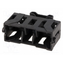 0853.1250; Cover; Mounting: push-in; 10,3x38mm; -40÷85°C; 32A; UL94V-0; SCHURTER