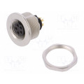 09 0416 00 05; Connector: M9; socket; female; Plating: gold-plated; 125V; IP67; BINDER