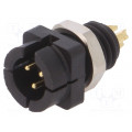 09 9749 30 03; Socket; Connector: circular; 719; male; 3A; IP40; 60V; 0.25mm2; 24AWG; BINDER 09 9749 30 03; Socket; Connector: circular; 719; male; 3A; IP40; 60V; 0.25mm2; 24AWG; BINDER