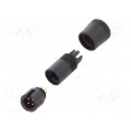 09 9767 70 04; Plug; Connector: circular; 719; male; PIN: 4; unshielded; 3A; IP40; BINDER 09 9767 70 04; Plug; Connector: circular; 719; male; PIN: 4; unshielded; 3A; IP40; BINDER