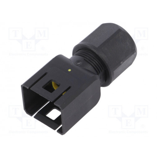 09100000400; Enclosure: for HAN 1A; Han 1A; for cable; straight; HARTING