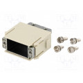 09140009930; Connector: HAN; module; male; Han Modular D-Sub; straight; 5A; 50V; HARTING 09140009930; Connector: HAN; module; male; Han Modular D-Sub; straight; 5A; 50V; HARTING