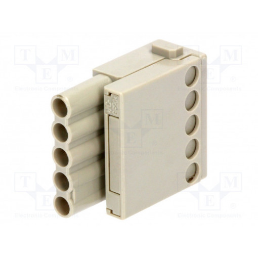 09140052701; Connector: HDC; module; female; Han Modular; PIN: 5; screw terminal; HARTING