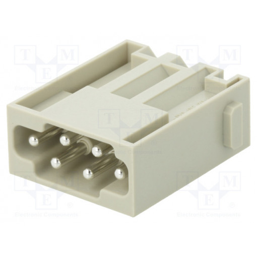 09140062633; Connector: HDC; module; male; Han Modular; PIN: 6; 16A; 500V; HARTING