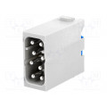 09140082633; Connector: HAN; module; male; Quick Lock; PIN: 8; snap-on; 16A; 400V; HARTING 09140082633; Connector: HAN; module; male; Quick Lock; PIN: 8; snap-on; 16A; 400V; HARTING