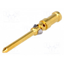 09152006123; Contact; male; 0.5mm2; 20AWG; Han D HMC,Han DD HMC; gold-plated; HARTING