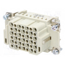 09162423101; Connector: rectangular; female; Han DD HMC; PIN: 42; size 10B; 250V; HARTING