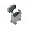 09200100221; Enclosure: for Han connectors; Han A; size 10A; with latch; PG16; HARTING