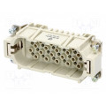09212403001; Connector: rectangular; male; Han D HMC; PIN: 40; size 16B; crimped; HARTING