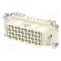 09212403101; Connector: rectangular; female; Han D HMC; PIN: 40; size 16B; 250V; HARTING