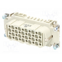 09212403101; Connector: rectangular; female; Han D HMC; PIN: 40; size 16B; 250V; HARTING