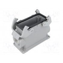 09300160230; Enclosure: for rectangular connectors; Han; size 16B; high; PG21; HARTING