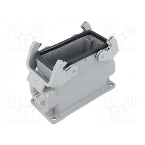 09300160230; Enclosure: for rectangular connectors; Han; size 16B; high; PG21; HARTING