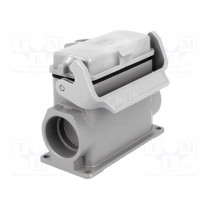 09300160256; Enclosure: for rectangular connectors; Han; size 16B; with latch; HARTING