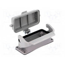 09300160306; Enclosure: for rectangular connectors; Han; size 16B; with latch; HARTING
