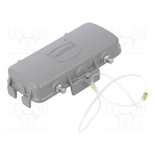 09300165426; Protection cover; Han; size 16B; for double latch; metal; HARTING