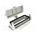 09300240304; Enclosure: for rectangular connectors; Han; size 24B; with latch; HARTING