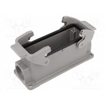 09300241230; Enclosure: for rectangular connectors; Han; size 24B; PG21; IP65; HARTING