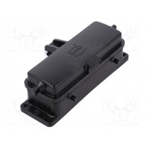 09307240302; Enclosure: for HDC connectors; Han; size 24B; for panel mounting; HARTING