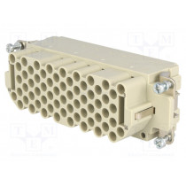 09320643101; Connector: rectangular; female; Han EEE; PIN: 64; 64+PE; size 24B; HARTING