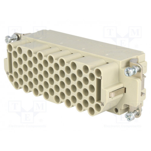 09320643101; Connector: rectangular; female; Han EEE; PIN: 64; 64+PE; size 24B; HARTING