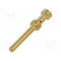 09330006116; Contact; male; 1.5mm2; Han E; gold-plated; crimped; 16A; HARTING