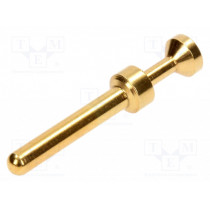 09332006117; Contact; male; 0.14÷0.37mm2; 26AWG÷22AWG; Han E HMC; gold-plated; HARTING