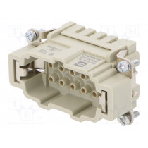 09340032602; Connector: HDC; male; Han Hv E; PIN: 5(3+2); size 10B; HARTING