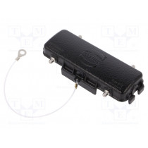 09370245405; Protection cover; Han M; size 24B; IP65; Colour: black; HARTING