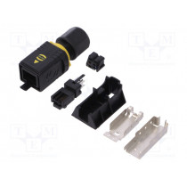 09451451106; PushPull V4 plug, RJ45, Cat.5; HARTING