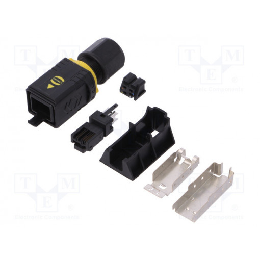 09451451106; PushPull V4 plug, RJ45, Cat.5; HARTING