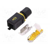 09451451561; PushPull V4 plug, RJ45, Cat.6A, IDC; HARTING