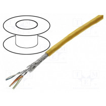 09456000531; Wire; S/FTP; industrial Ethernet; 6a; stranded; Cu; 4x2x26AWG; PVC; HARTING 09456000531; Wire; S/FTP; industrial Ethernet; 6a; stranded; Cu; 4x2x26AWG; PVC; HARTING