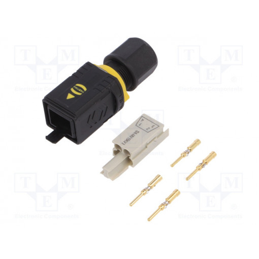 09461454420; HPP V4, plug power, 48V/12A, 4p; HARTING