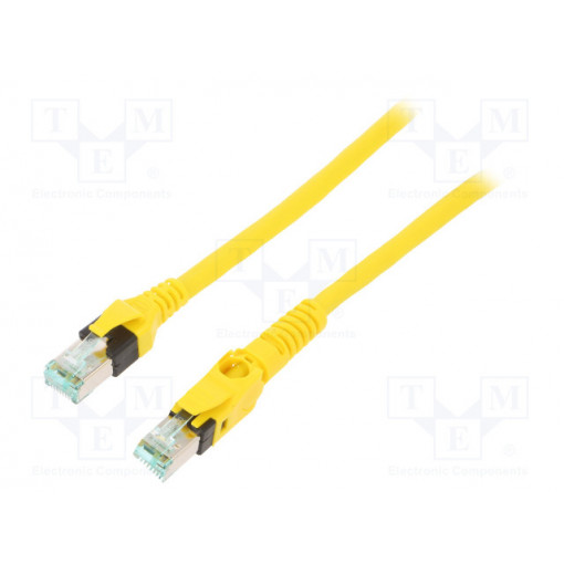 09488447745030; Patch cord; S/FTP; 6a; stranded; Cu; PUR; yellow; 3m; halogen free; HARTING