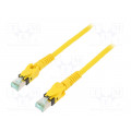09488485745020; Patch cord; S/FTP; 6a; stranded; Cu; PUR; yellow; 2m; halogen free; HARTING