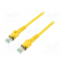 09488485745020; Patch cord; S/FTP; 6a; stranded; Cu; PUR; yellow; 2m; halogen free; HARTING