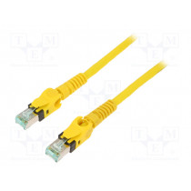 09488485745030; Patch cord; S/FTP; 6a; stranded; Cu; PUR; yellow; 3m; halogen free; HARTING