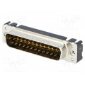 09653216701; D-Sub; PIN: 25; socket; male; straight; THT; M3; HARTING 09653216701; D-Sub; PIN: 25; socket; male; straight; THT; M3; HARTING