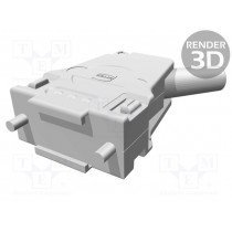 09670090334; Enclosure: for D-Sub connectors; D-Sub 9pin,D-Sub HD 15pin; HARTING 09670090334; Enclosure: for D-Sub connectors; D-Sub 9pin,D-Sub HD 15pin; HARTING