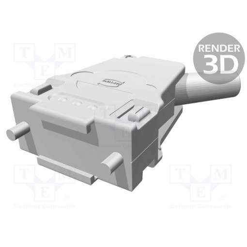 09670090334; Enclosure: for D-Sub connectors; D-Sub 9pin,D-Sub HD 15pin; HARTING