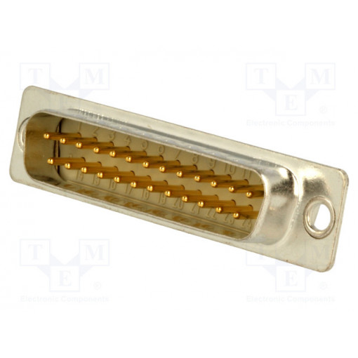 09670255604; D-Sub; PIN: 25; plug; male; soldering; Type: turned contacts; HARTING