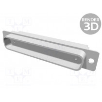 09670375601; D-Sub; PIN: 37; plug; male; Type: w/o contacts; HARTING