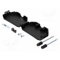 09670500424; Enclosure: for D-Sub connectors; D-Sub 50pin,D-Sub HD 78pin; HARTING 09670500424; Enclosure: for D-Sub connectors; D-Sub 50pin,D-Sub HD 78pin; HARTING