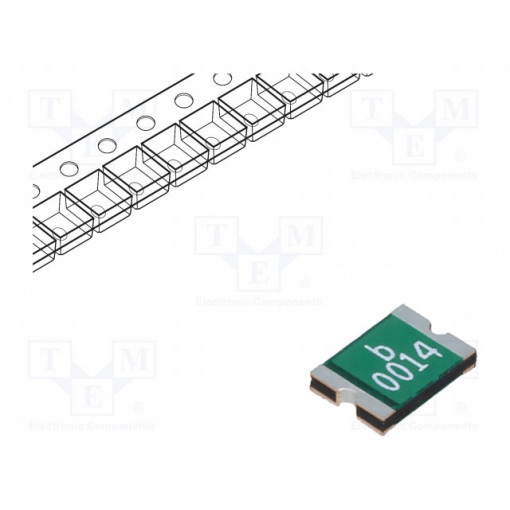 0ZCG0014FF2C; Fuse: PTC polymer; 140mA; Imax: 10A; Case: 1812; 0ZCG; BEL FUSE 0ZCG0014FF2C; Fuse: PTC polymer; 140mA; Imax: 10A; Case: 1812; 0ZCG; BEL FUSE