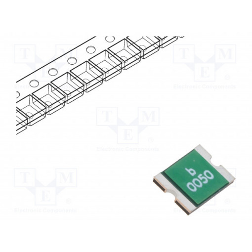 0ZCG0050FF2C; Fuse: PTC polymer; 500mA; Imax: 100A; Case: 1812; 0ZCG; BEL FUSE 0ZCG0050FF2C; Fuse: PTC polymer; 500mA; Imax: 100A; Case: 1812; 0ZCG; BEL FUSE
