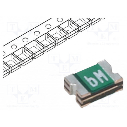 0ZCK0050FF2E; Fuse: PTC polymer; 0.5A; Imax: 100A; Case: 0805; 0ZCK; BEL FUSE