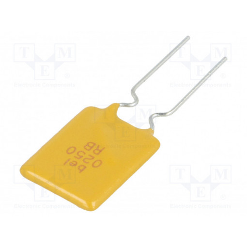 0ZRB0250FF1E; Fuse: PTC polymer; 2.5A; BEL FUSE 0ZRB0250FF1E; Fuse: PTC polymer; 2.5A; BEL FUSE